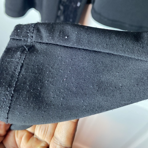 Travel Elegance Sequined Open Front Cardigan Plus Size 1X polyester spandex - Picture 8 of 9